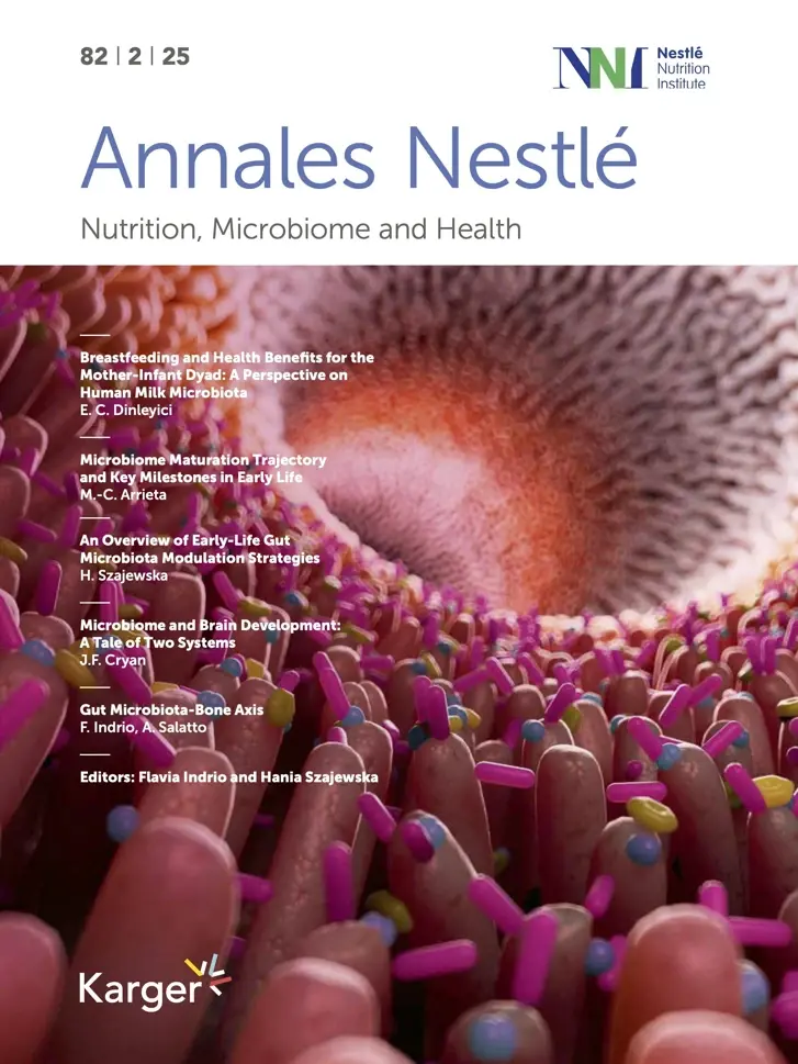 Annales 82.2 - Nutrition, Microbiome and Health Annales 82.2 - Nutrition, Microbiome and Health