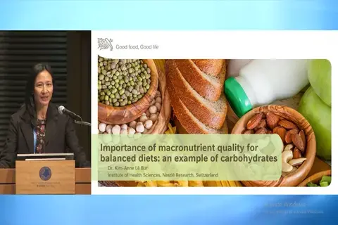Importance of macronutrient quality for balanced diets: An example of carbohydrates Importance of macronutrient quality for balanced diets: An example of carbohydrates