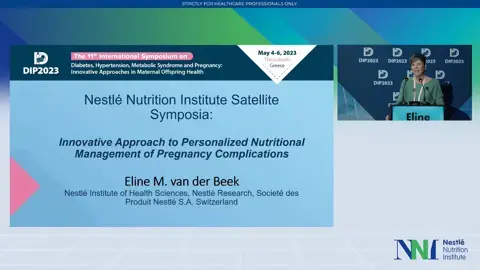 Eline van der Beek at DPI 2023 Eline van der Beek at DPI 2023