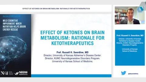 Effect of Ketones on Brain Metabolism: Rationale for Ketotherapeutics (videos) Effect of Ketones on Brain Metabolism: Rationale for Ketotherapeutics (videos)
